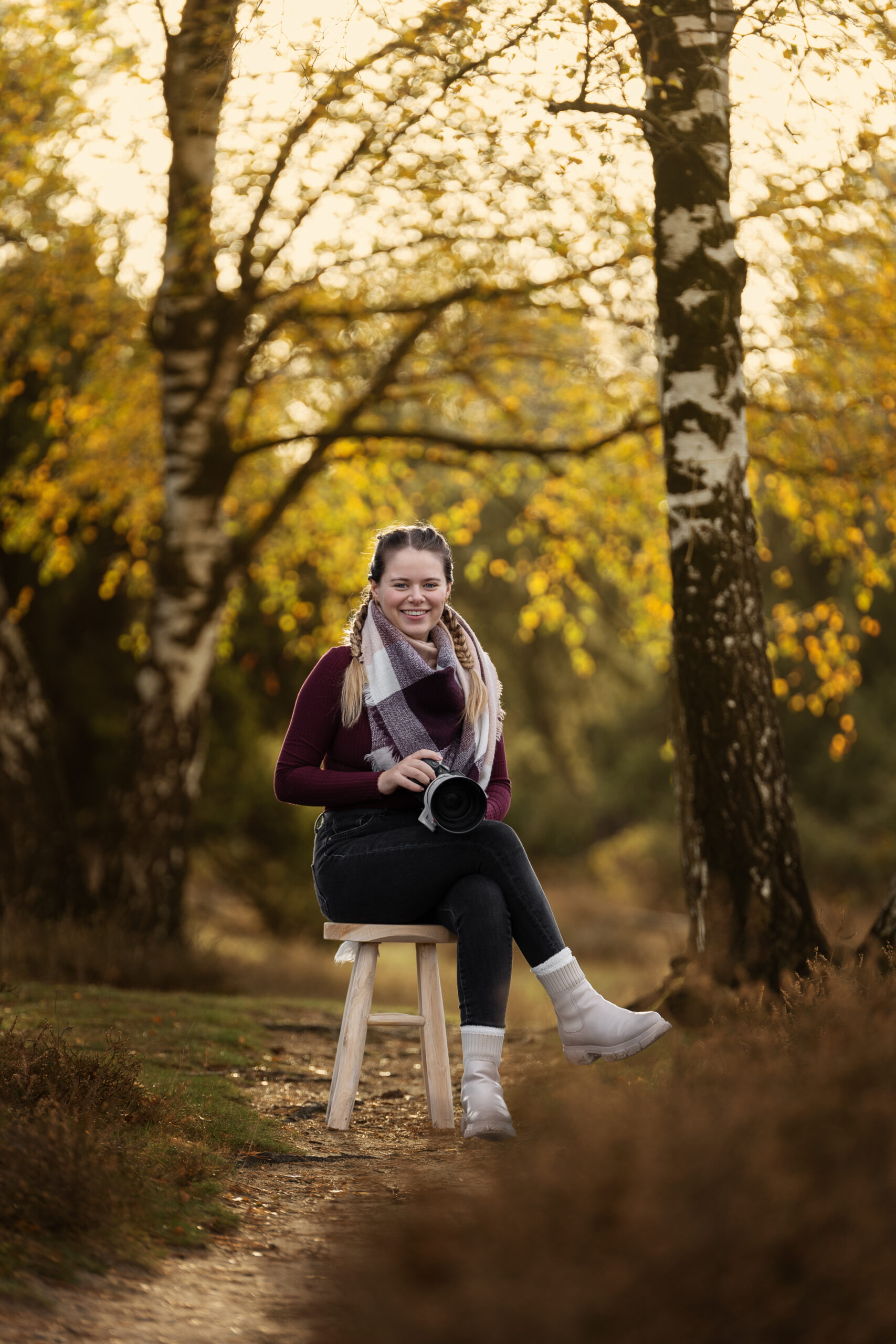 Madeleine Vierhaus Fotografie Behind the Scenes beim Fotoshooting mit Tieren